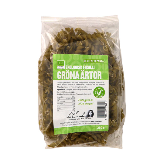 Da Carla Pasta Gröna Ärtor 250 g
