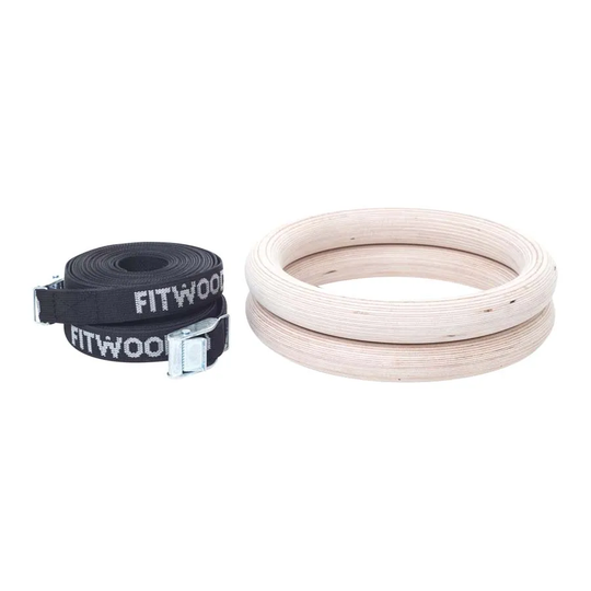 Fitwood Romerska Ringar, Trä & svart