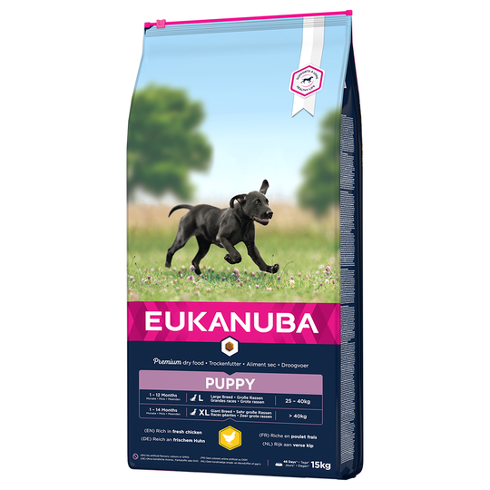 Eukanuba Puppy Large Breed Chicken - Ekonomipack: 2 x 15 kg