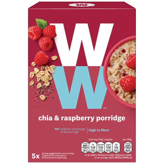 Weight Watchers 2 x Chia Hallon Gröt