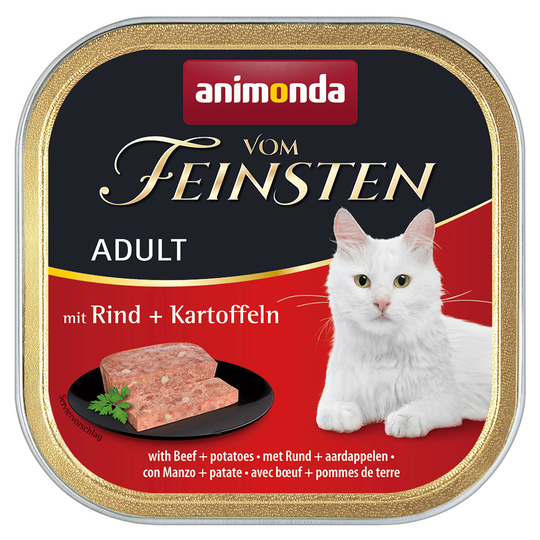 Animonda vom Feinsten Adult 6 x 100 g Nötkött & potatis