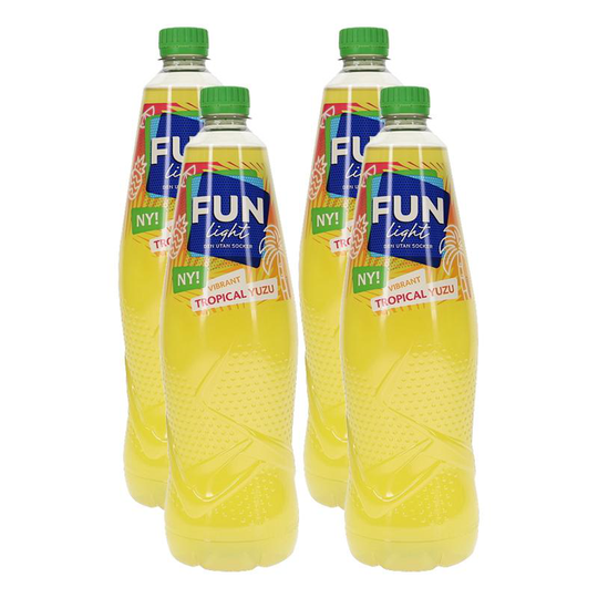 Fun Light Saft Tropical Yuzu 4-pack