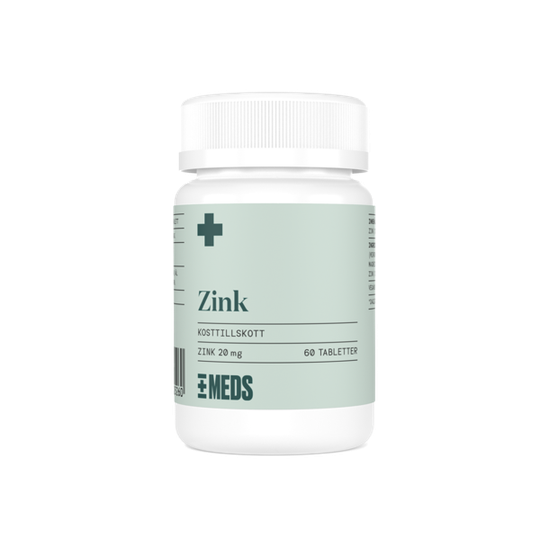 MEDS by MEDS MEDS Zink 20 mg 60 tabletter