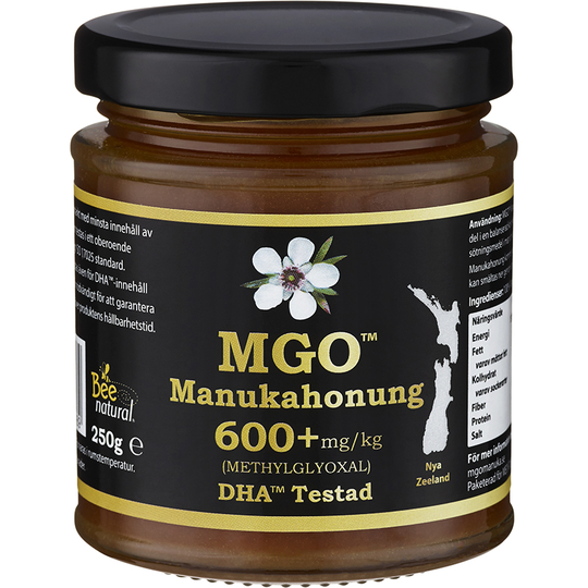 MGO Manukahonung 600+ mg/kg 250g