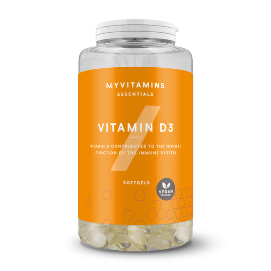 Vitamin D3 Capsules - 180softgels - Vegan