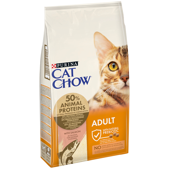 Cat Chow Adult Salmon & Tuna - Ekonomipack: 2 x 15 kg