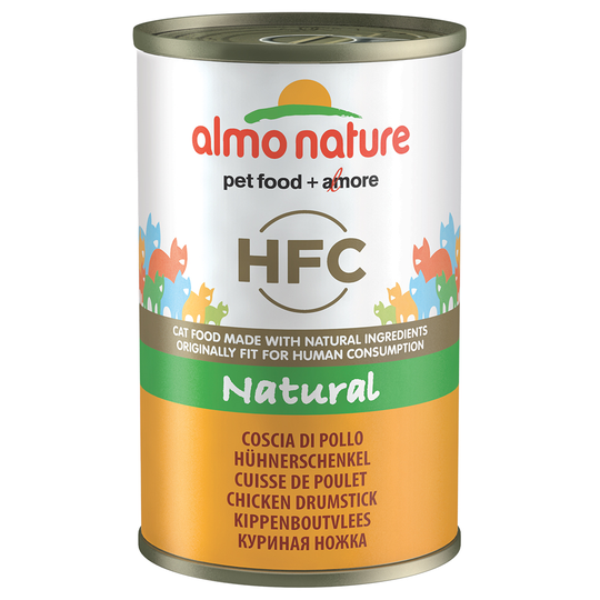 Ekonomipack: Almo Nature HFC 24 x 140 g - Kycklinglår