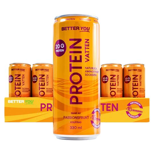 Better You Proteinvatten Passionsfrukt, 24 x 33ml