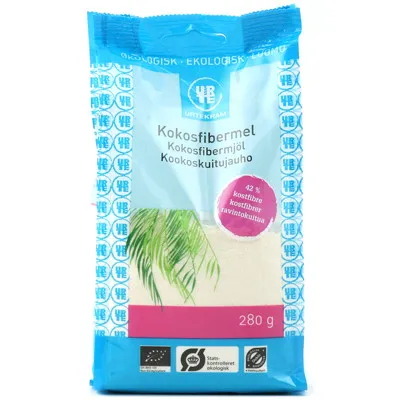 Urtekram Food Kokosfiber Mjöl, 280g ekologisk