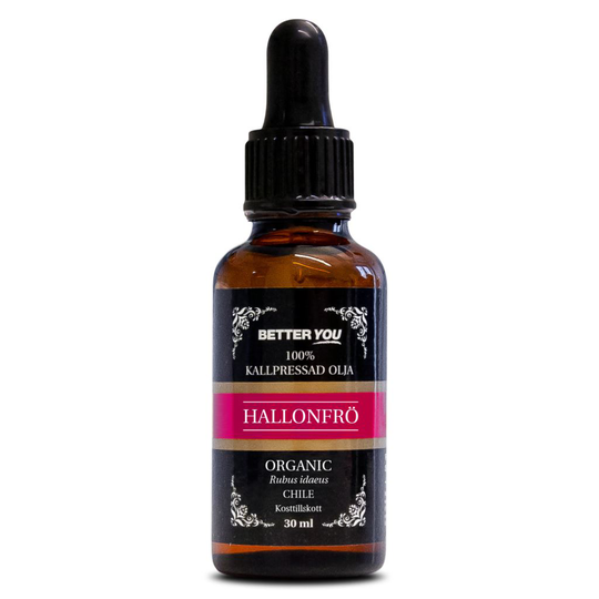 Better You Hallonfröolja EKO Kallpressad 30 ml