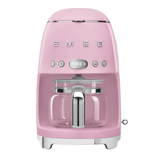 Smeg - Smeg 50's Style Kaffebryggare Rosa