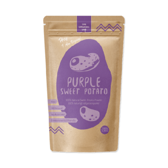 The Organic Labs Purple Sweet Potato Lila sötpotatis pulver 70 g