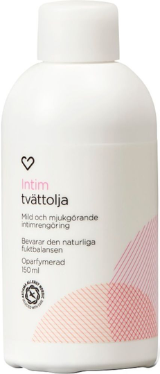 Hjärtats Intim Tvättolja Oparf 150ml
