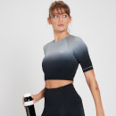 MP Women's Velocity Ultra Seamless Crop Top - Svart - XXS