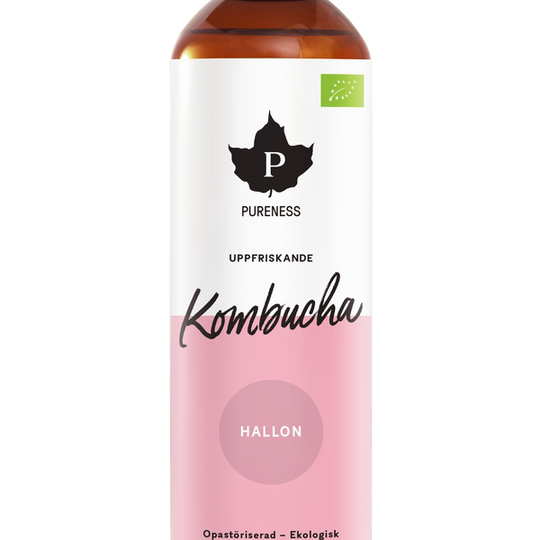 Pureness Kombucha Hallon Eko 370 ml