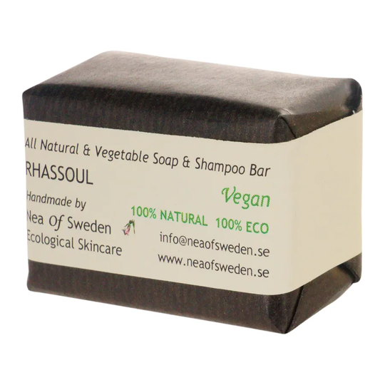 Nea of Sweden Soap & Shampoo Bar Rhassoul Doftfri, 110 g