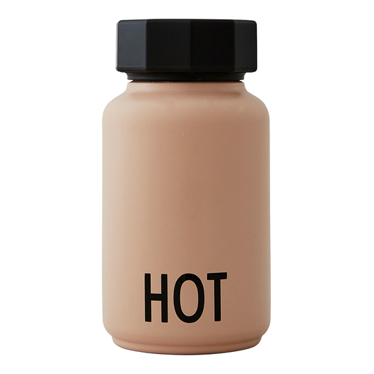 Design Letters - To Go Termoflaska Hot & Cold liten Soft Caramel