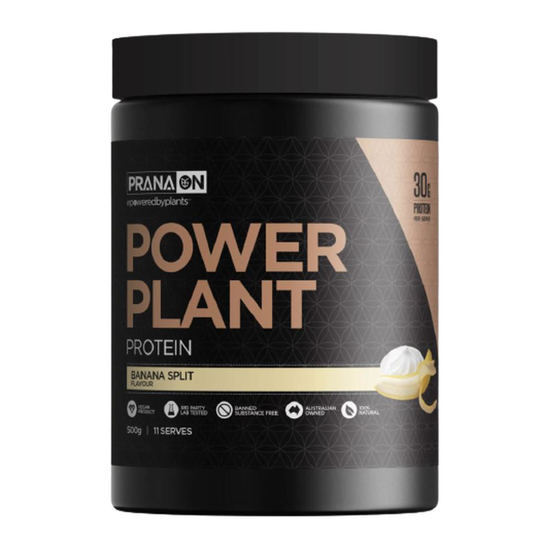 PranaOn Power Plant Protein Banana Split 500g