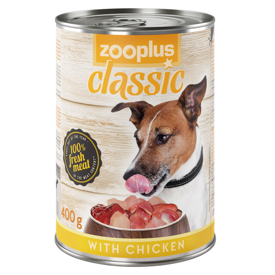 Ekonomipack: zooplus Classic 24 x 400 g - Kyckling