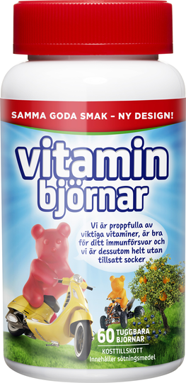 Active Care Vitaminbjörnar 60 st