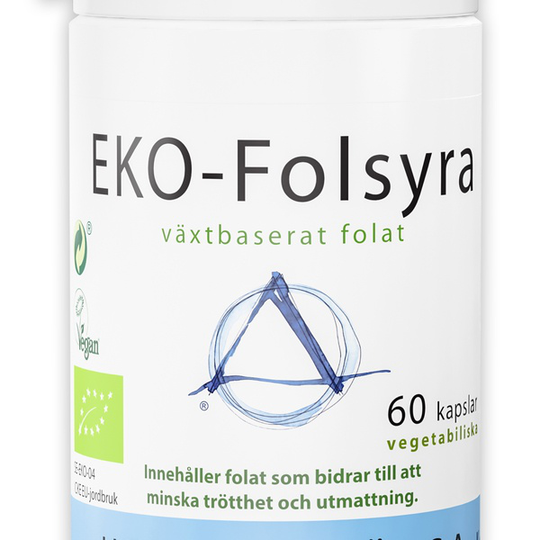 Helhetshälsa EKO-Folsyra 60 kapslar