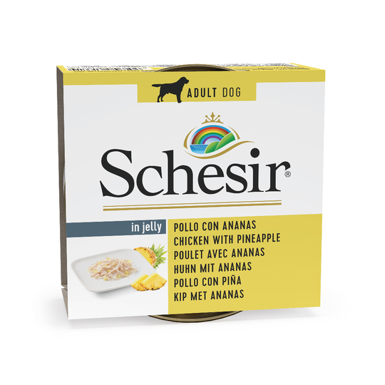 Schesir 6 x 150 g - Kyckling & ananas