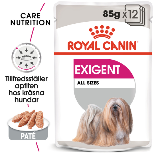 Royal Canin Exigent Adult hundmat 12x85g