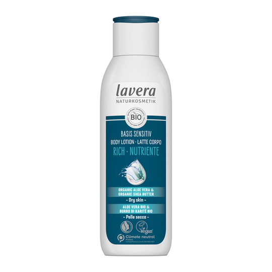 Lavera Naturkosmetik Basis Sensitive Rich Body Lotion 200 ml