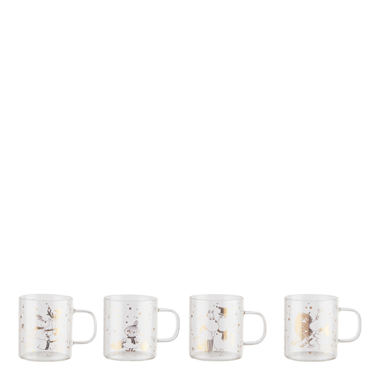 Cervera X Mumin - Mumin Glöggmugg Gold Edition 2022 18 cl 4-pack