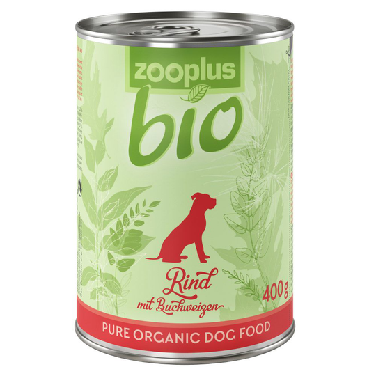 Ekonomipack: zooplus Bio 12 x 400 g - Blandpack III