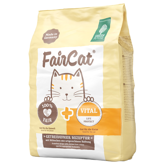 FairCat Vital torrfoder för katt - 1,5 kg (5 x 300 g)