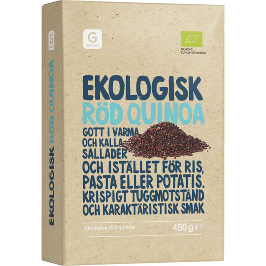 Garant Ekologisk Röd Quinoa 450 g