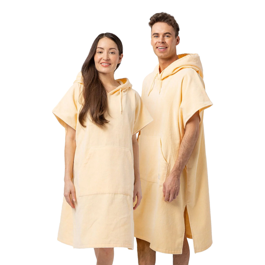 Handduks Poncho Aprikosgul - Small/Medium
