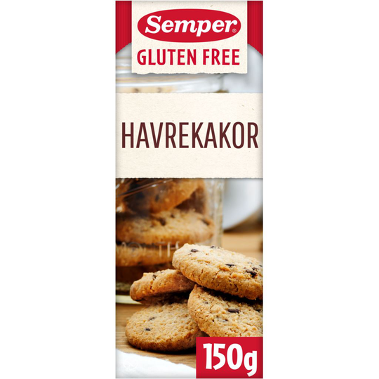 Semper Glutenfria Havrekakor 150 g