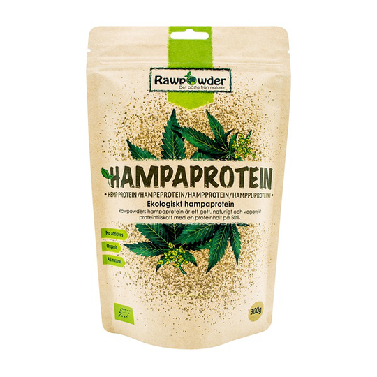 Rawpowder Hampa Protein 50% 300 g