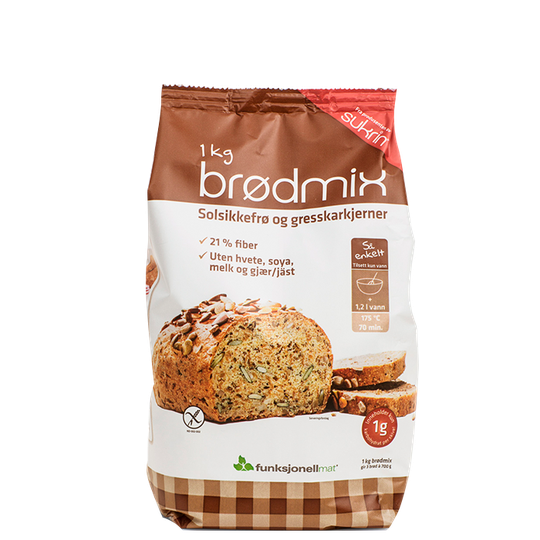 Brödmix, Sunflower & Pumpkinseed, 1 kg