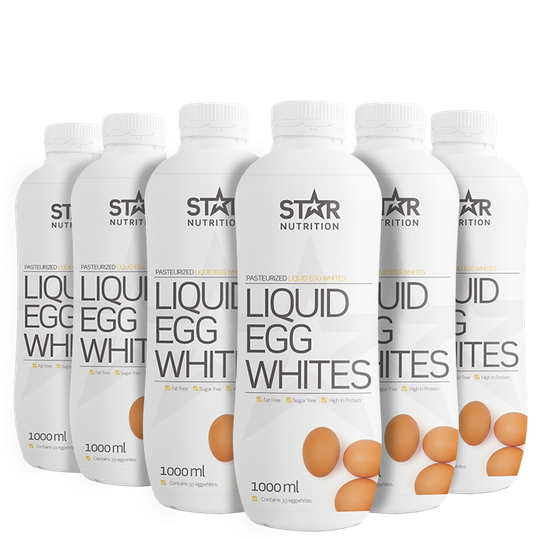 6 x Flytande äggvita, BIG BUY 1000 ml