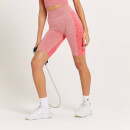 MP Women's Curve High Waisted Cycling Shorts - Röd - XS