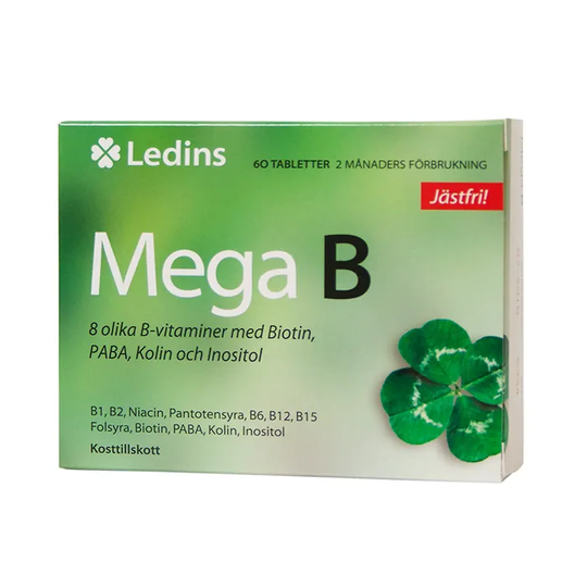 Ledins Mega B, 60 tabletter