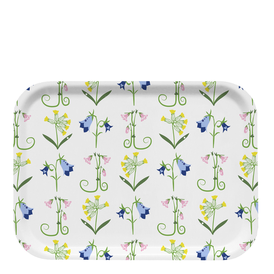 Citronelles - Flowers Bricka 27x20 cm Multi