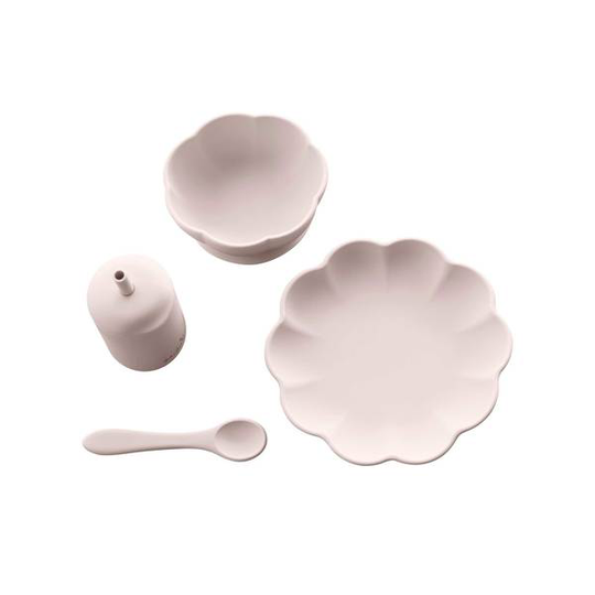 Jack o Juno Little Poppy Dining Set Light Pink