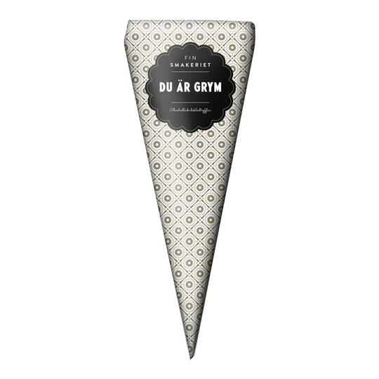 Finsmakeriet - Strut Chokladtryfflar Champagne/Jordgubb Du är grym! 100 g
