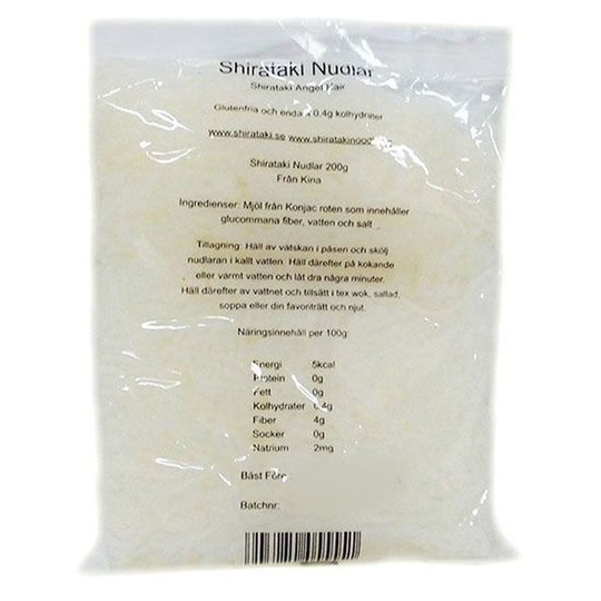 Rawfoodshop Shirataki Nudlar 200 g