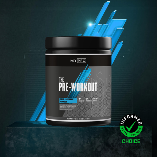 THE Pre-Workout - 30servings - Blå Hallon