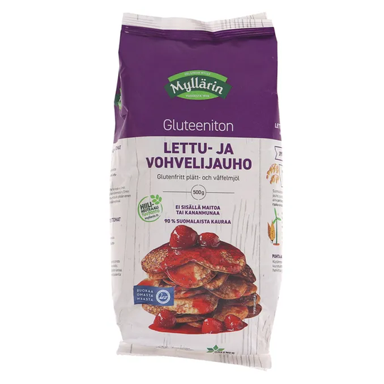 Myllärin 2 x Glutenfritt Plätt & Våffel Mjöl