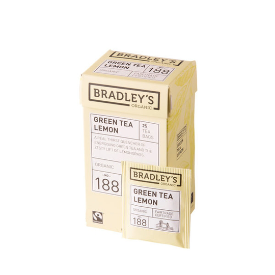 Bradley's Green Tea Lemon 25 st