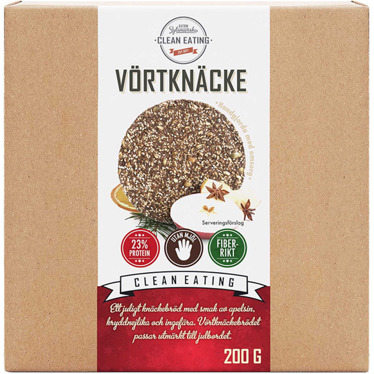 Clean Eating Vörtknäckebröd 200 g