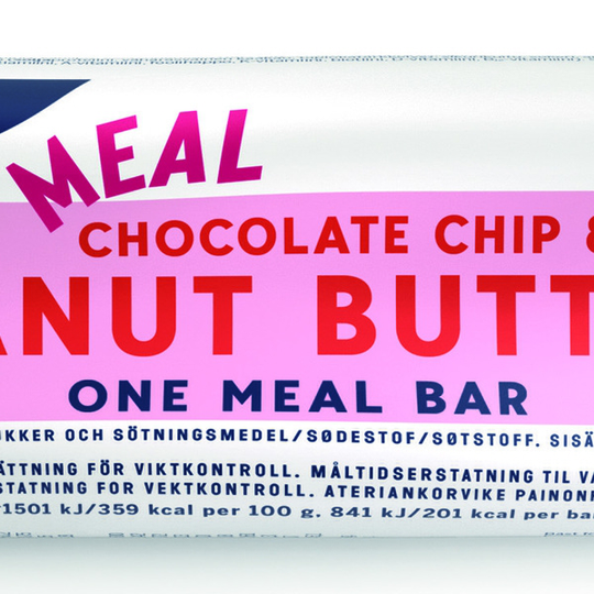 Allévo One Meal Chocolate Chip & Peanut Butter bar 56 g