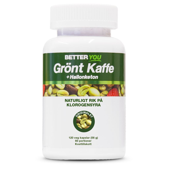 Better You Grönt Kaffe + Hallonketon 120 kapslar