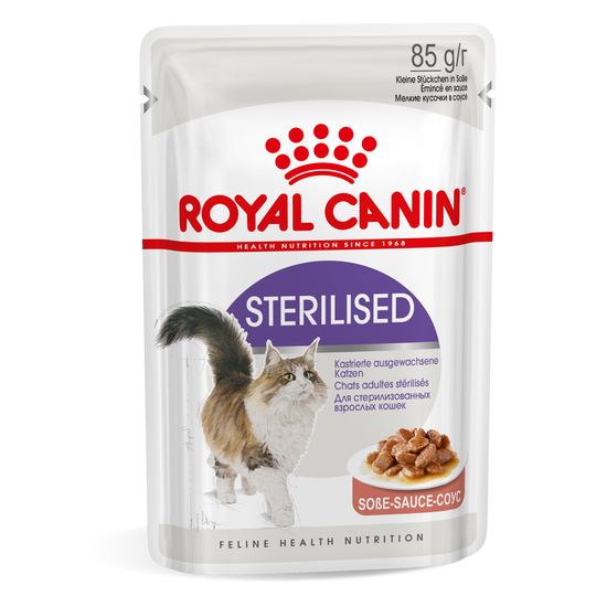 Royal Canin Sterilised i sås - 12 x 85 g